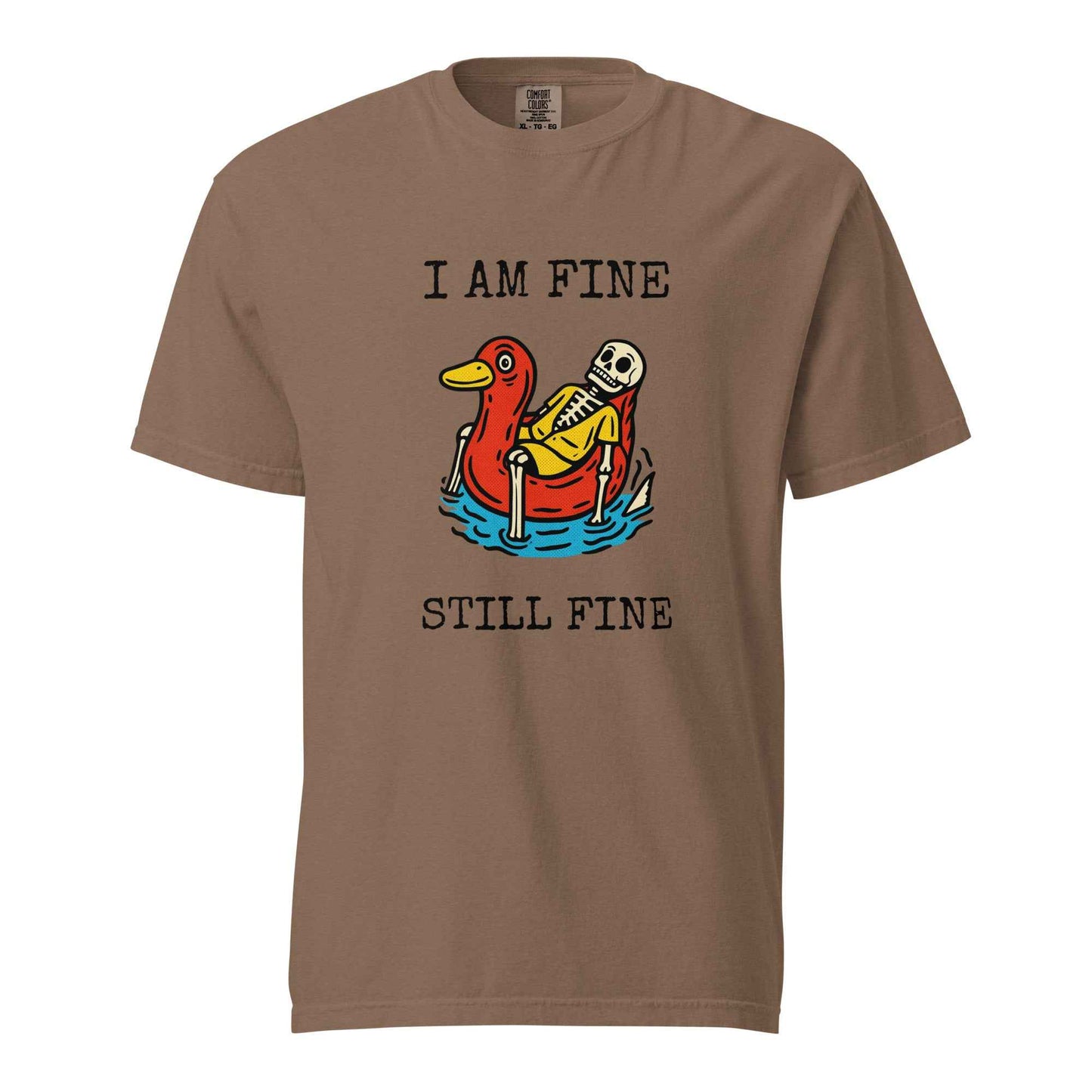I Am Fine T-Shirt, Sarcastic Summer Vibe