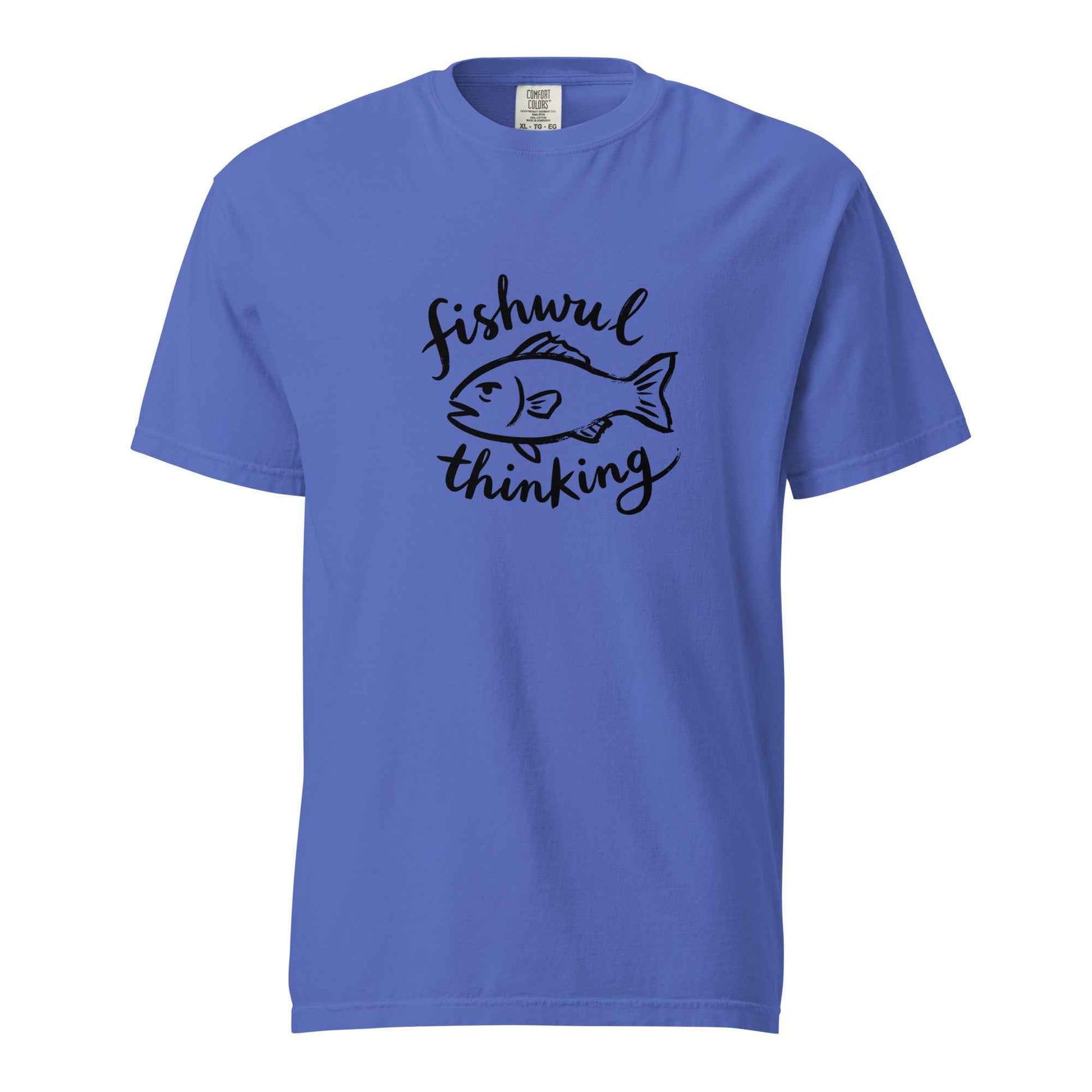 Fishing Shirt & Graphic Tee for Men & Women, Comfort Colors T-Shirt