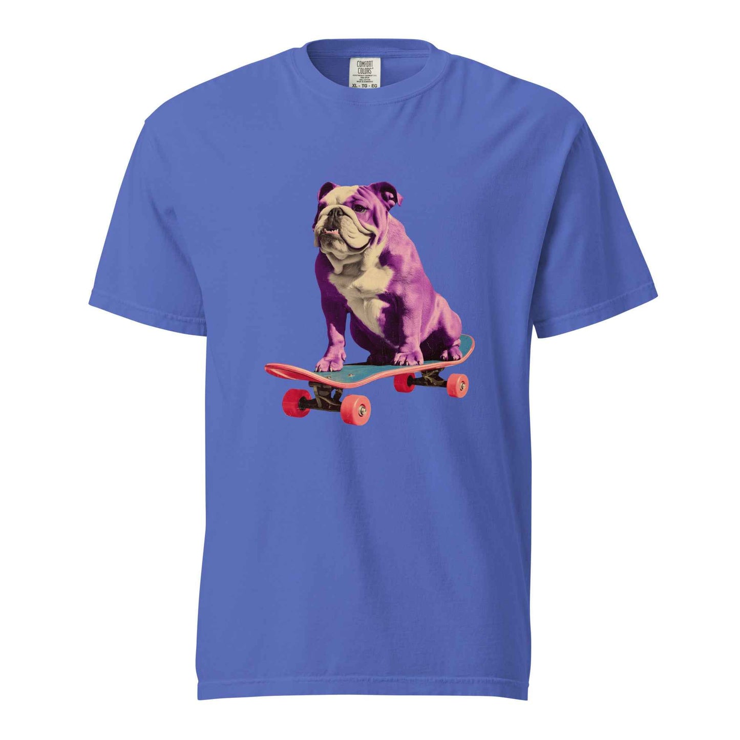 "The Urban Legend", Skateboarding English Bulldog T-shirt