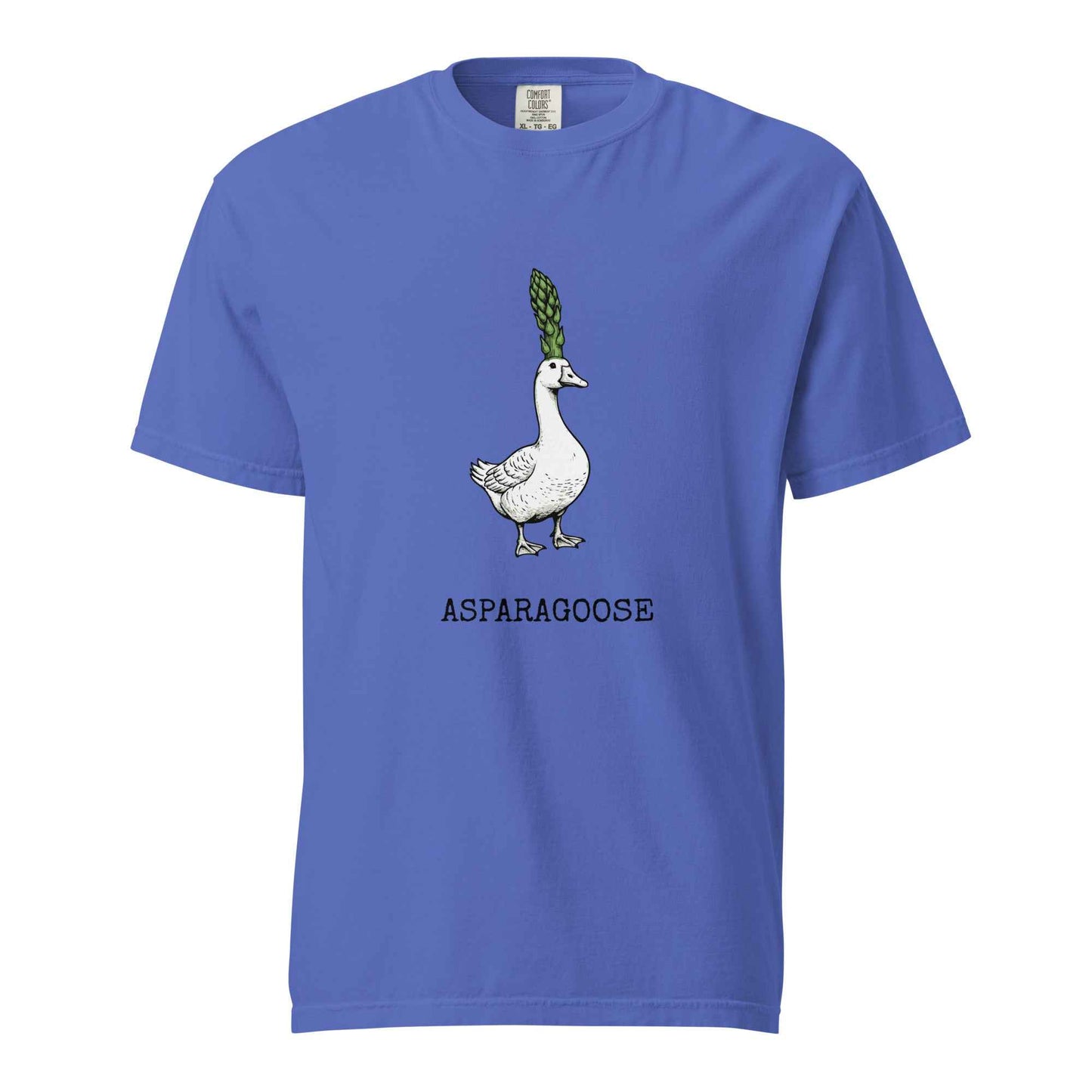 "The Asparagoose"  Hybrid Botanical Graphic t-shirt