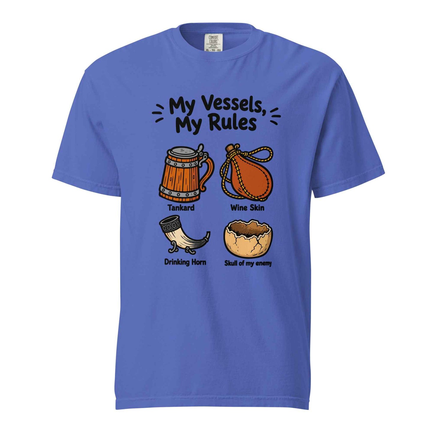 My Vessels My Rules T-Shirt, Viking Humor