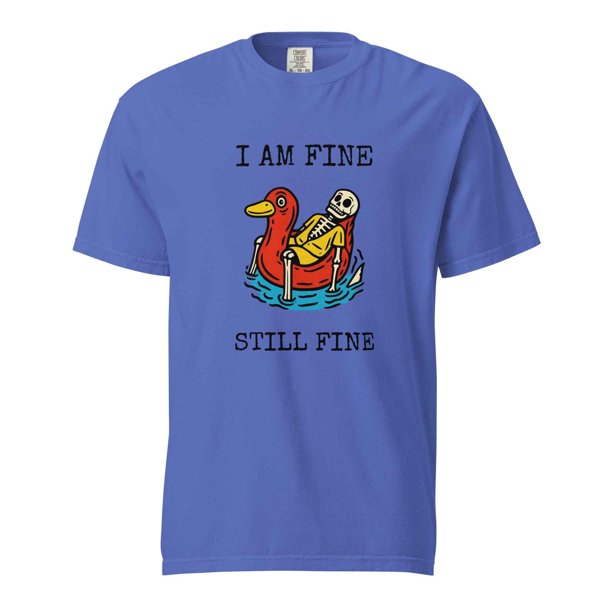 I Am Fine T-Shirt, Sarcastic Summer Vibe