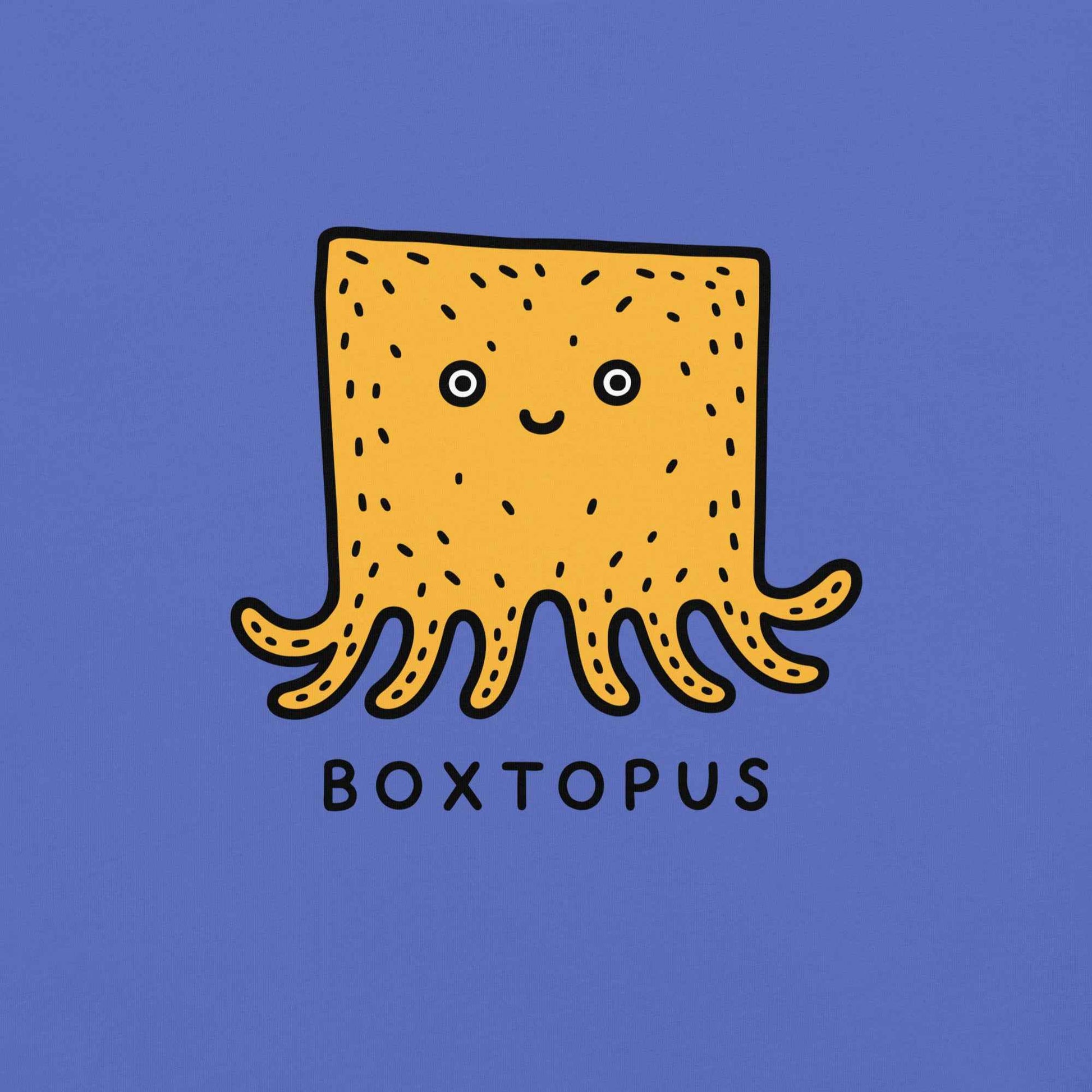 Boxtopus pun T-Shirt, Cute Octopus Box