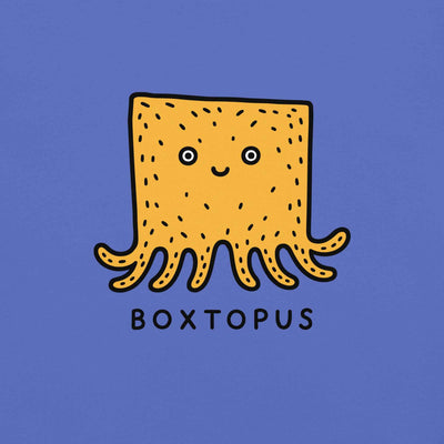 Boxtopus pun T-Shirt, Cute Octopus Box
