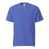 Blue t-shirt on a white background