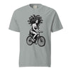 Medusa Gorgon on a Bicycle T-Shirt, Greek Mythology Tee