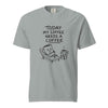 Coffee Therapy T-Shirt "Today My Coffee Needs a Coffee"
