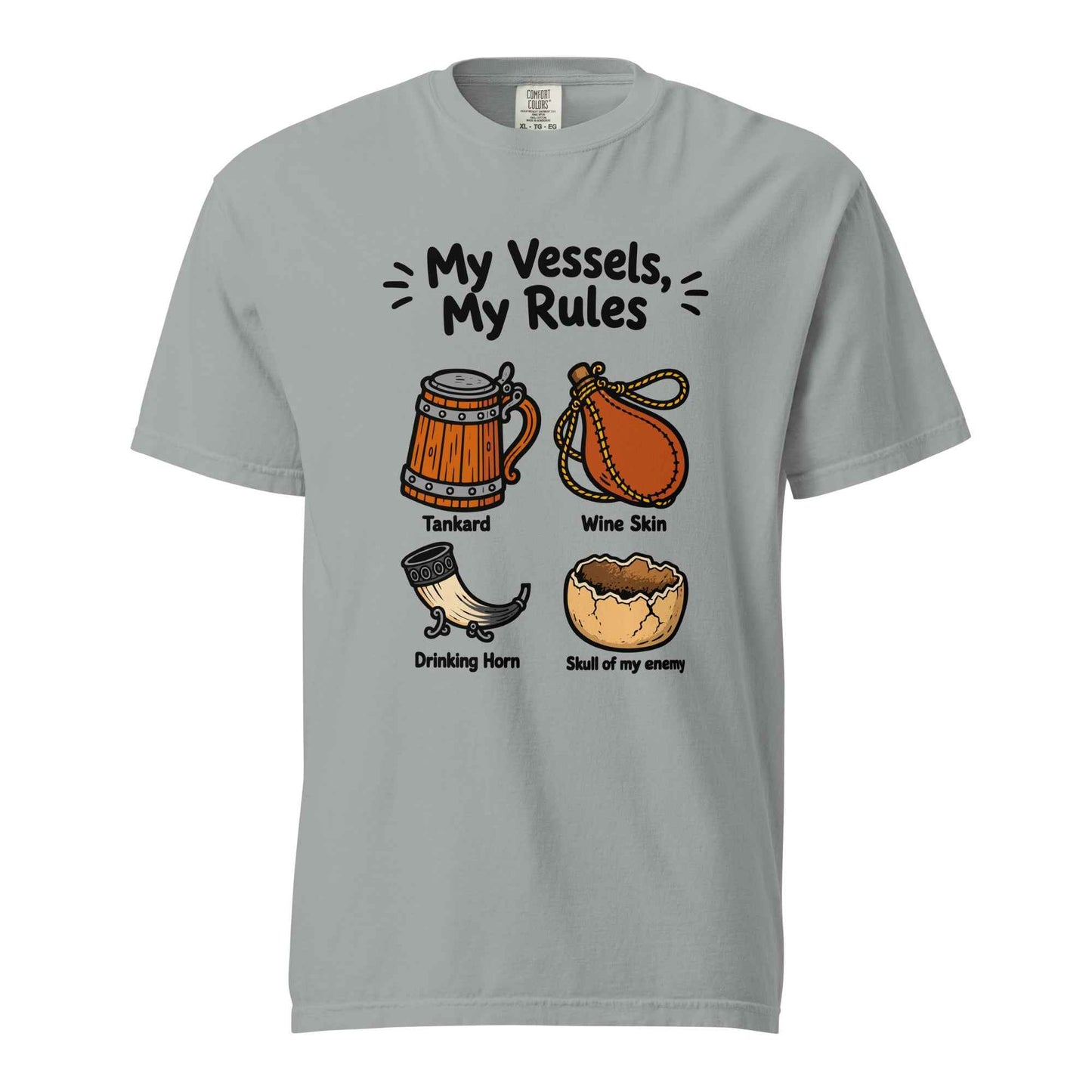 My Vessels My Rules T-Shirt, Viking Humor