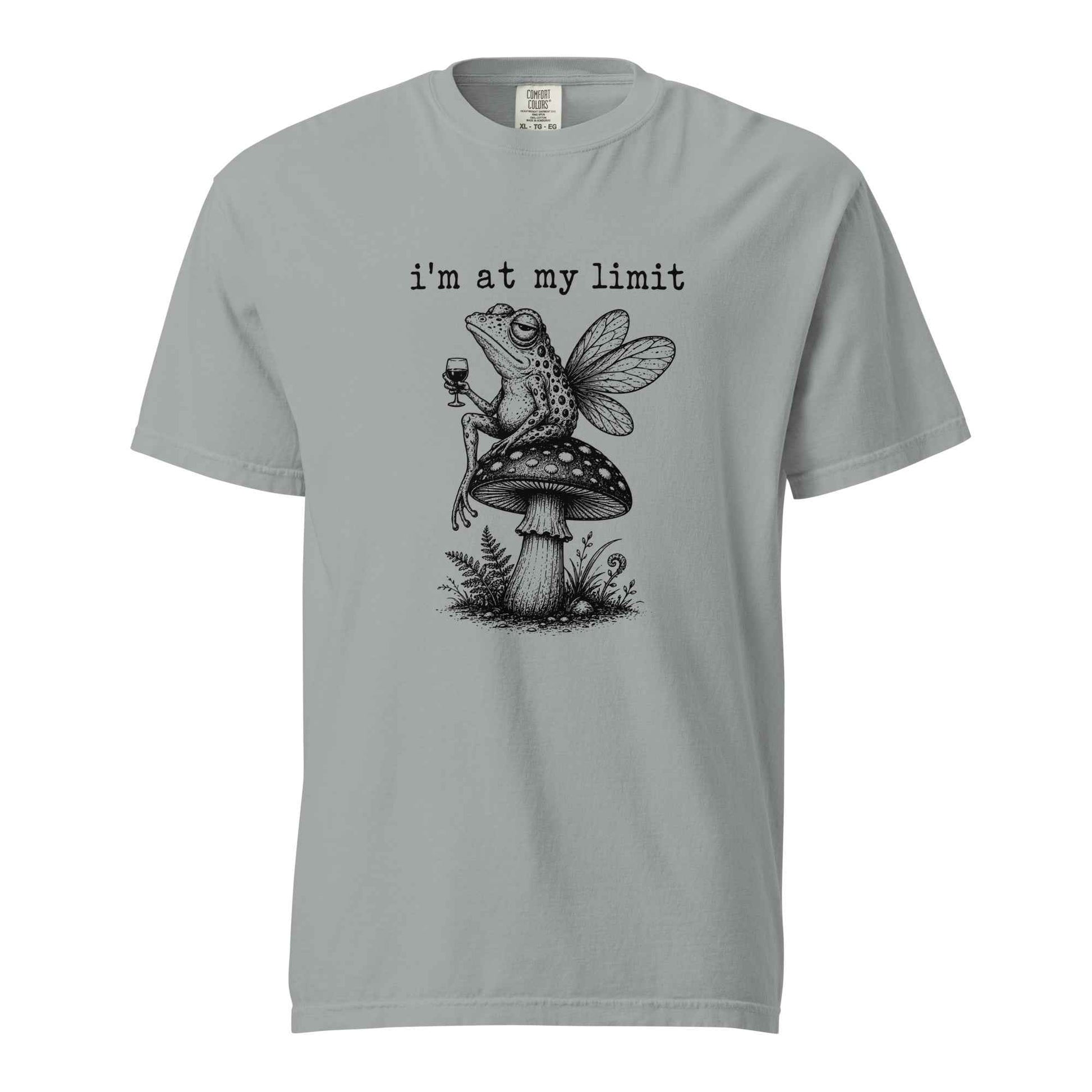 I’m At My Limit Fairy Frog T-Shirt