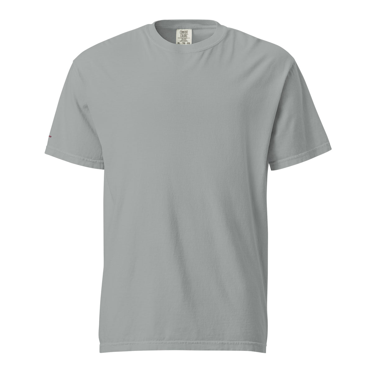 Gray t-shirt on a white background