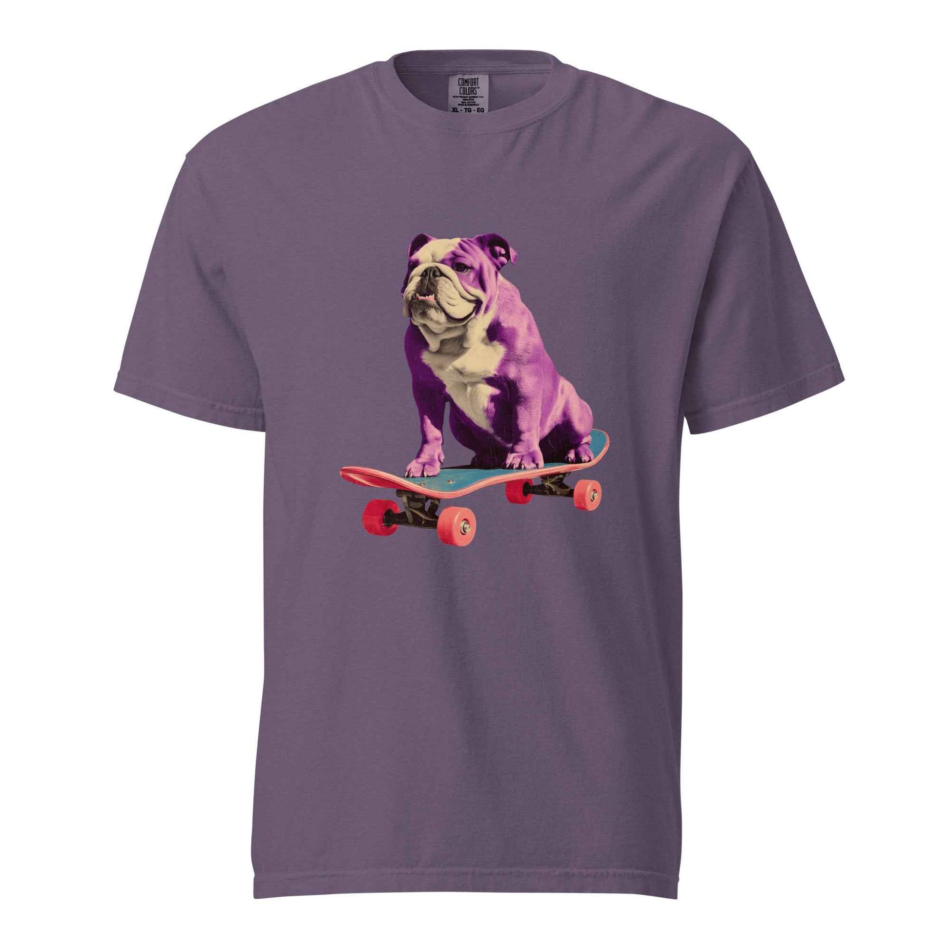 "The Urban Legend", Skateboarding English Bulldog T-shirt