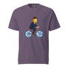 The Surreal Commute, Rene Magritte-Inspired Cycling T-shirt