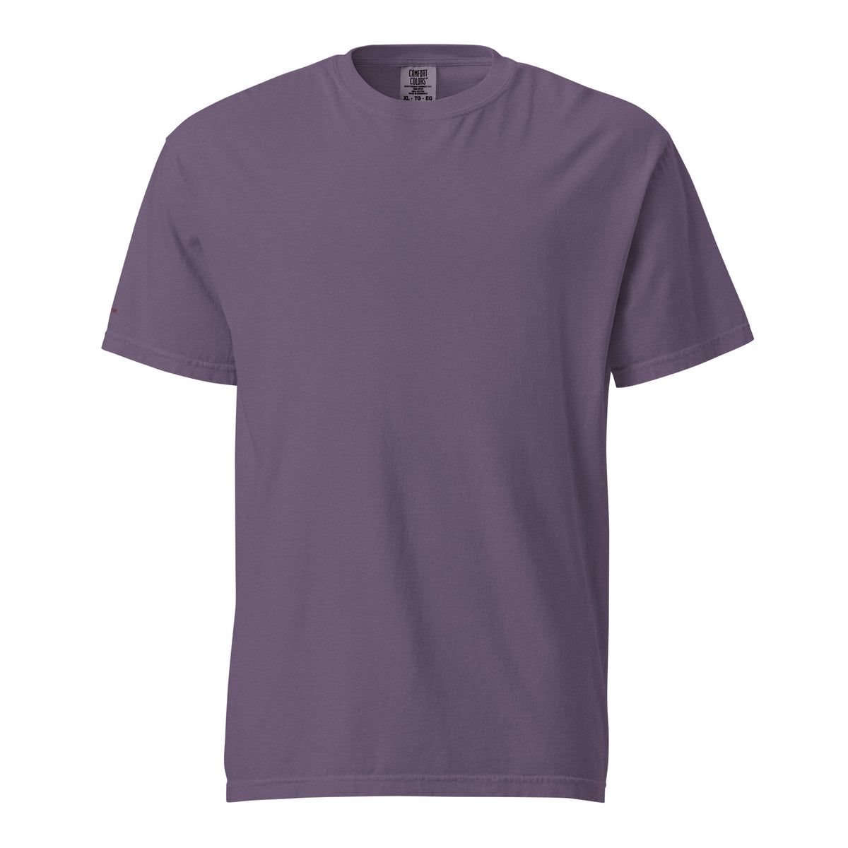 Grape t-shirt against a white background