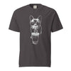 French Bulldog Bubble Tea T-Shirt - Cool Frenchie Graphic Tee Graphite
