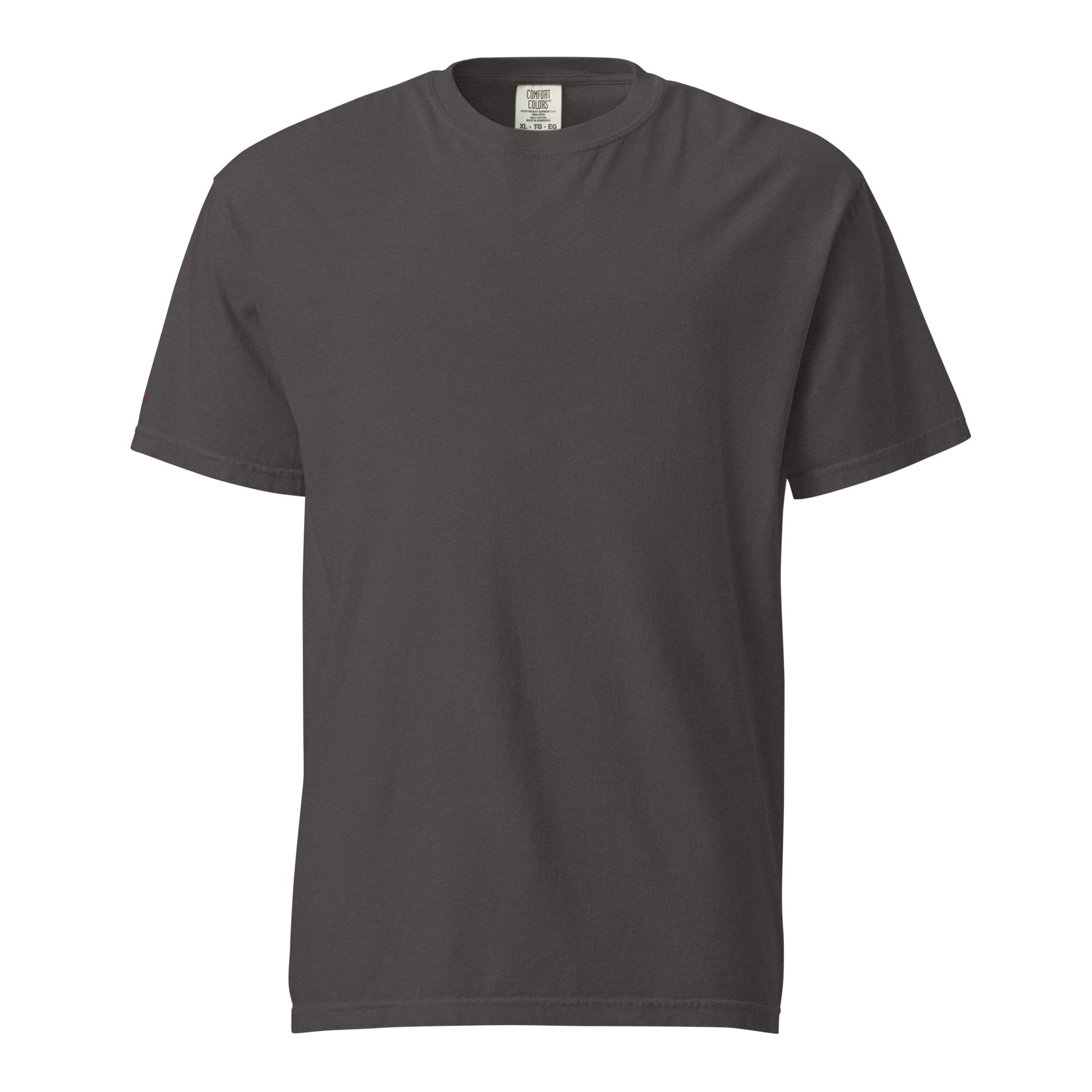 Graphite t-shirt on a white background