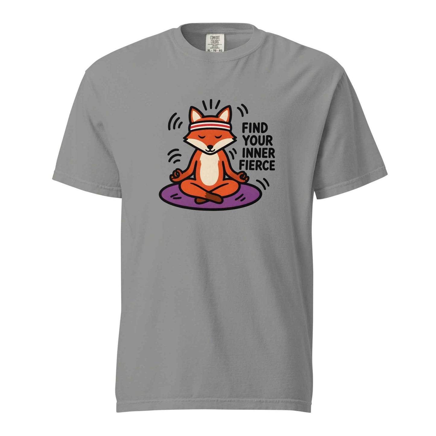 Find Your Inner Fierce – Epic Meditating Fox T-Shirt