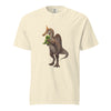 Beige newly discovered Spinosaurus mirabilis dinosaur t-shirt - newly discovered dinosaur shirt