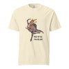 Ivory Spinosaurus Mirabilis First Of All I'm A Delight dinosaur tee - newly discovered dinosaur shirt