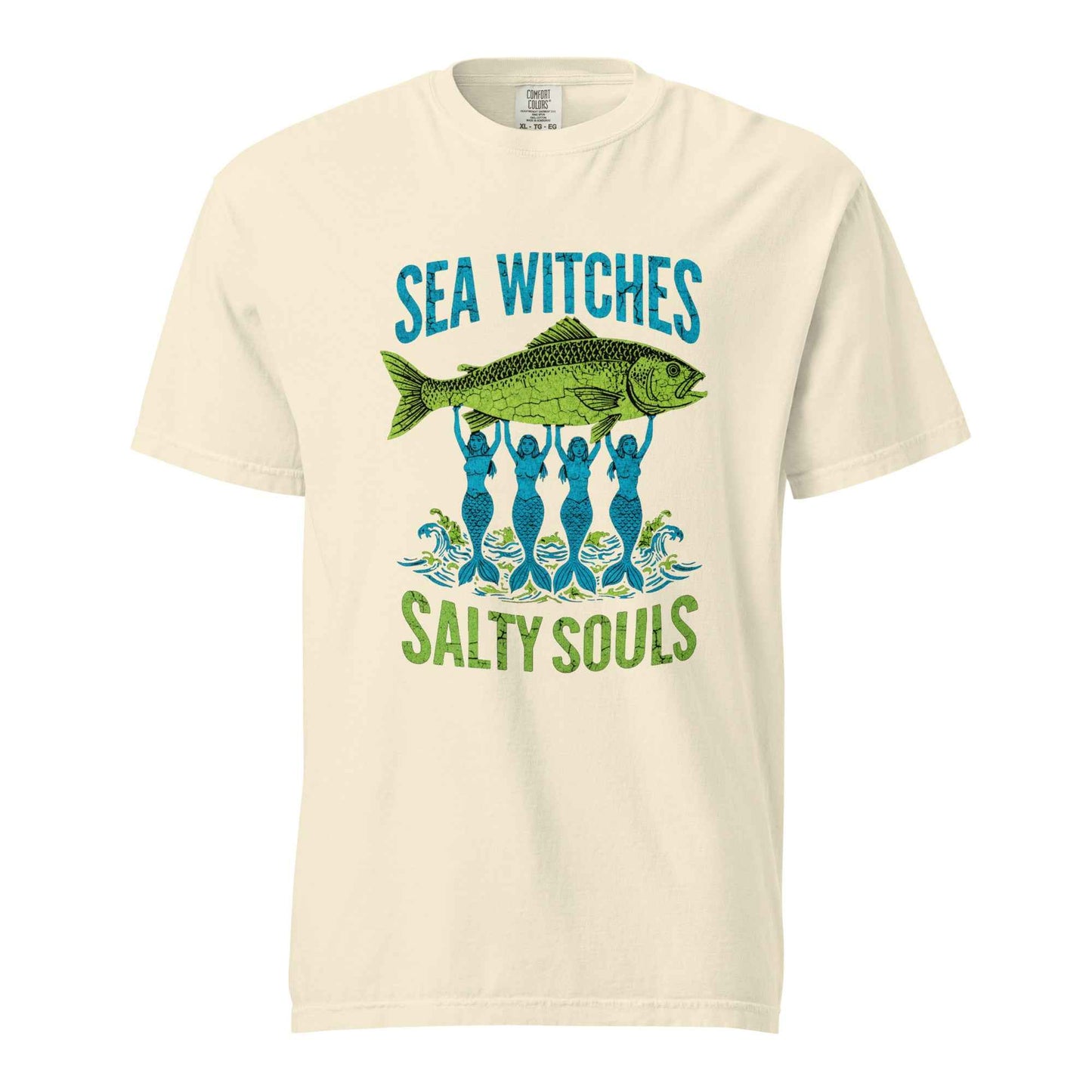 Sea Witches and Salty Souls Graphic T-Shirt Ivory