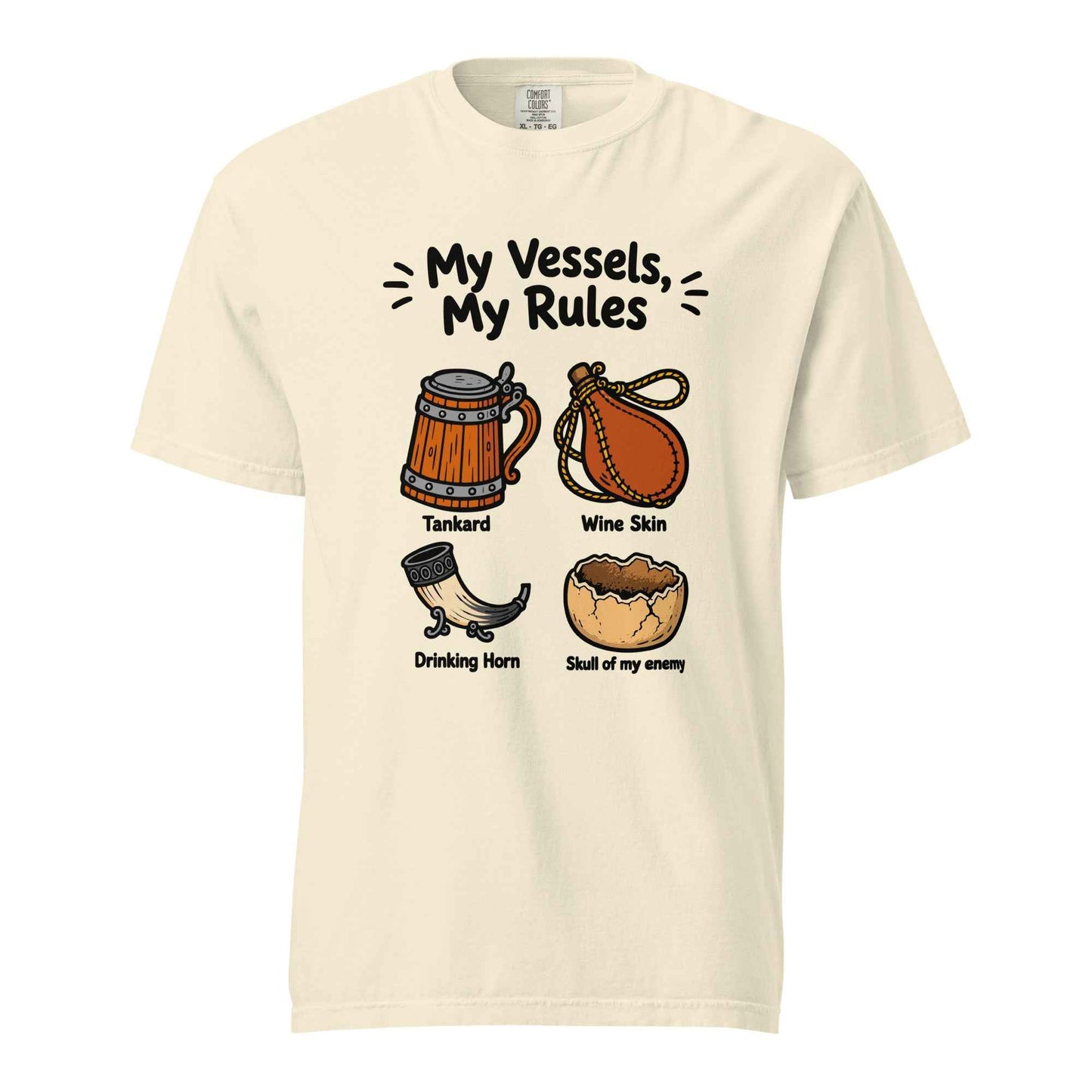 My Vessels My Rules T-Shirt, Viking Humor