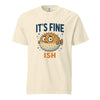 Funny Pufferfish T-Shirt | It’s Fine-ish Burnout Tee