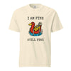 I Am Fine T-Shirt, Sarcastic Summer Vibe