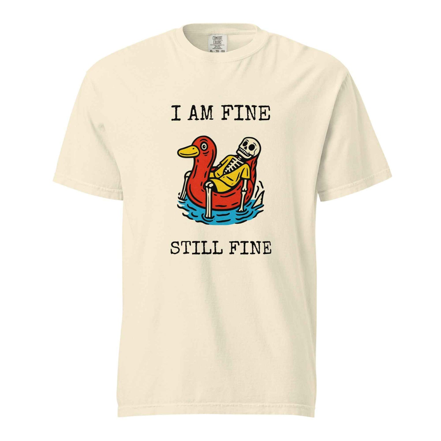 I Am Fine T-Shirt, Sarcastic Summer Vibe
