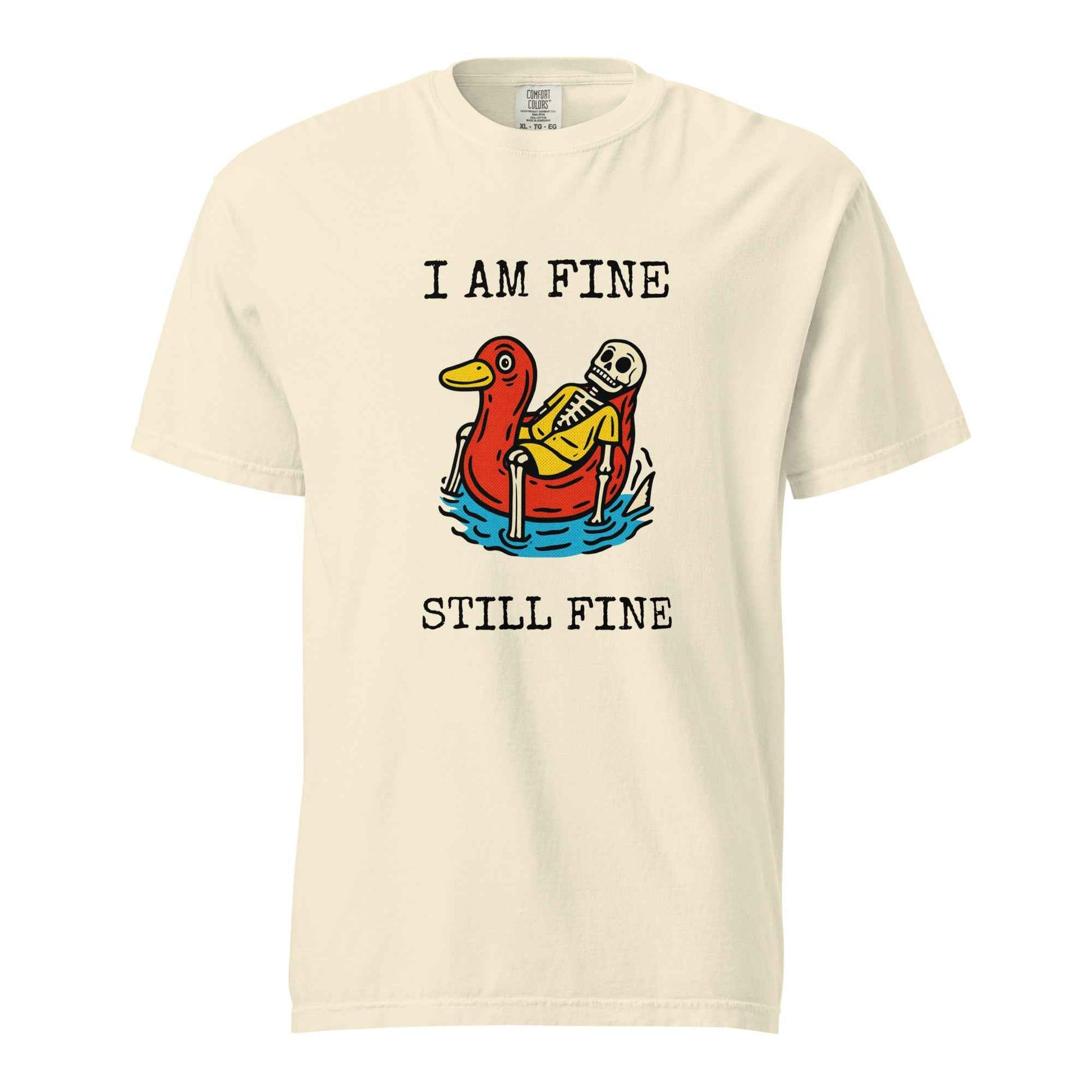 I Am Fine T-Shirt, Sarcastic Summer Vibe