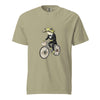 Salvador Dali Inspired Frog Shirt, Frog on Bicycle Tee