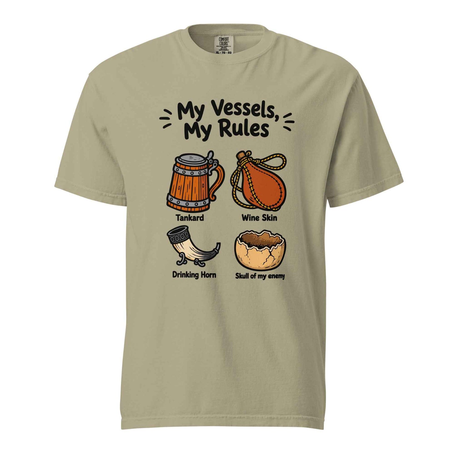 My Vessels My Rules T-Shirt, Viking Humor