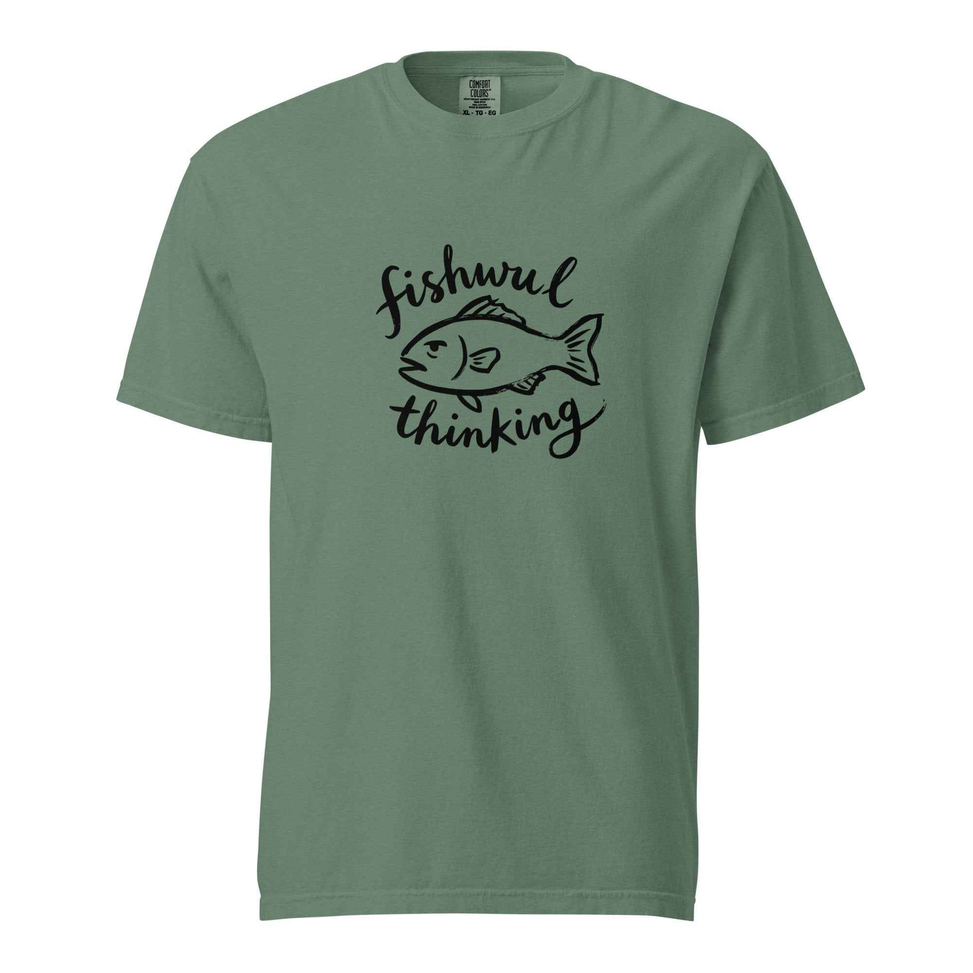 Fishing Shirt & Graphic Tee for Men & Women, Comfort Colors T-Shirt