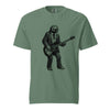Sloth Bass Player T-Shirt. Relaxed Musician Graphic Tee