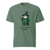 Frogwarts Wizard Frog T-Shirt. Fantasy Humor Tee