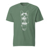 French Bulldog Bubble Tea T-Shirt - Cool Frenchie Graphic Tee Light Green