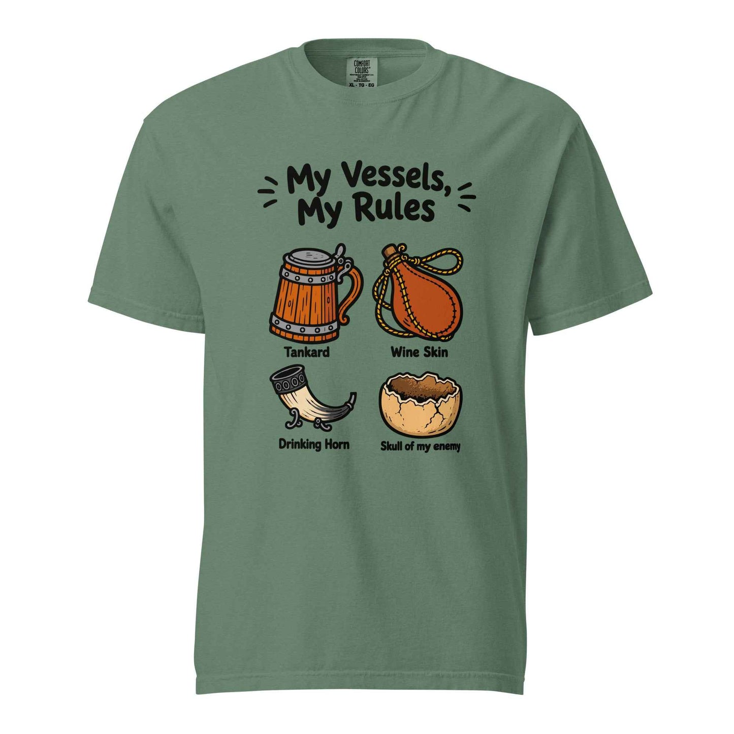 My Vessels My Rules T-Shirt, Viking Humor