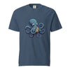 Octopus Solving Rubik's Cube T-Shirt, Funny Nerdy Shirt