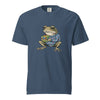 Funny Frog Rubik’s Cube T-Shirt, Retro Toad in Heart Sweater