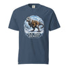 Ice Age Ready Yutyrannus T-Shirt. Feathered Dinosaur Graphic Tee