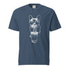 French Bulldog Bubble Tea T-Shirt - Cool Frenchie Graphic Tee Midnight