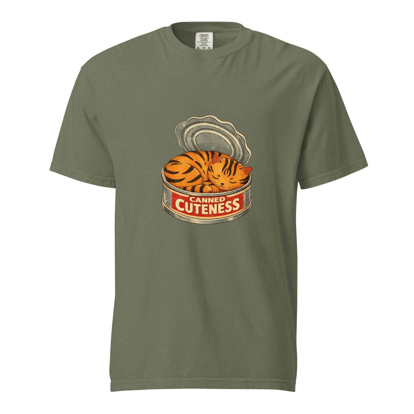 Vintage Ginger Cat Shirt, Orange Cat Energy