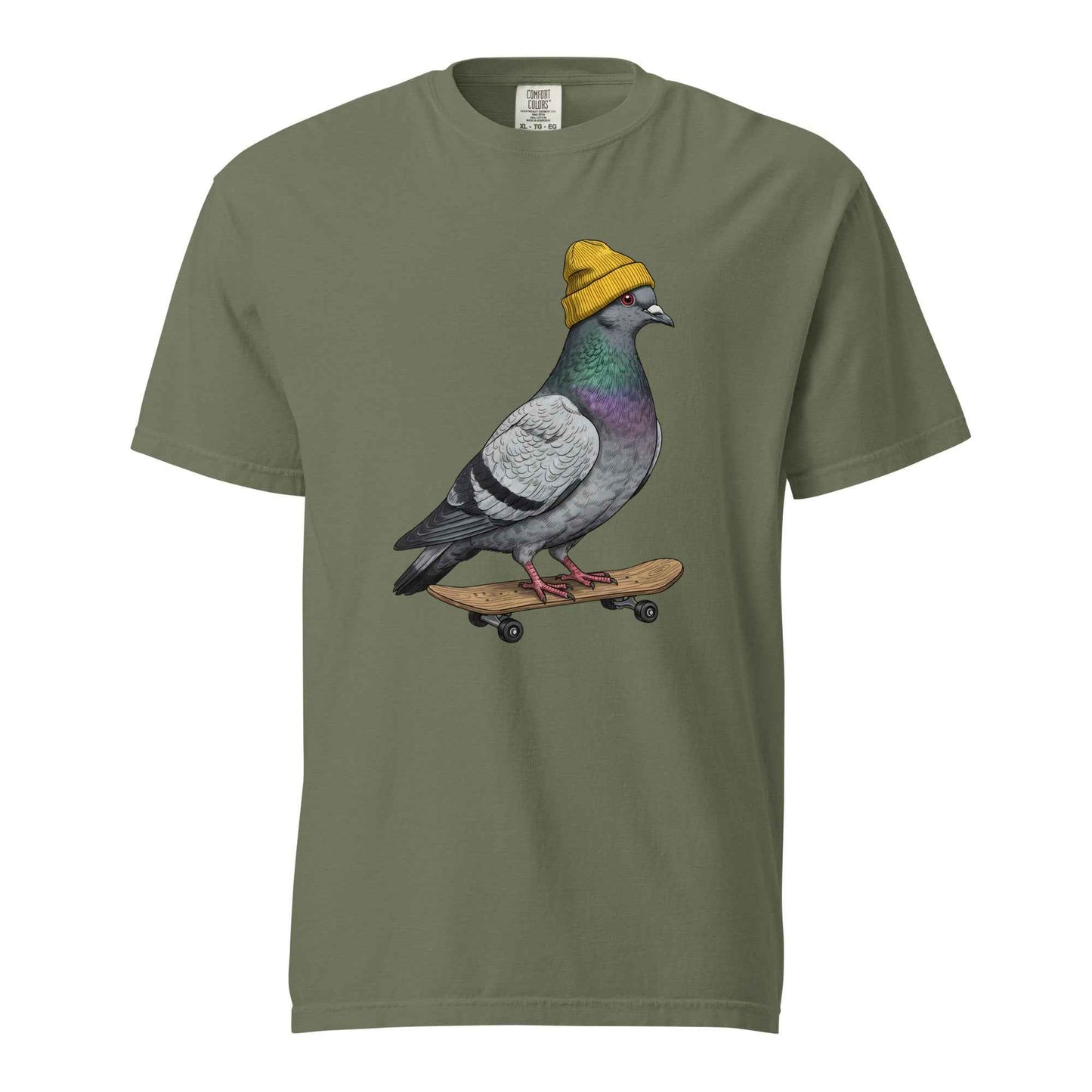 Skateboarding Pigeon T-Shirt