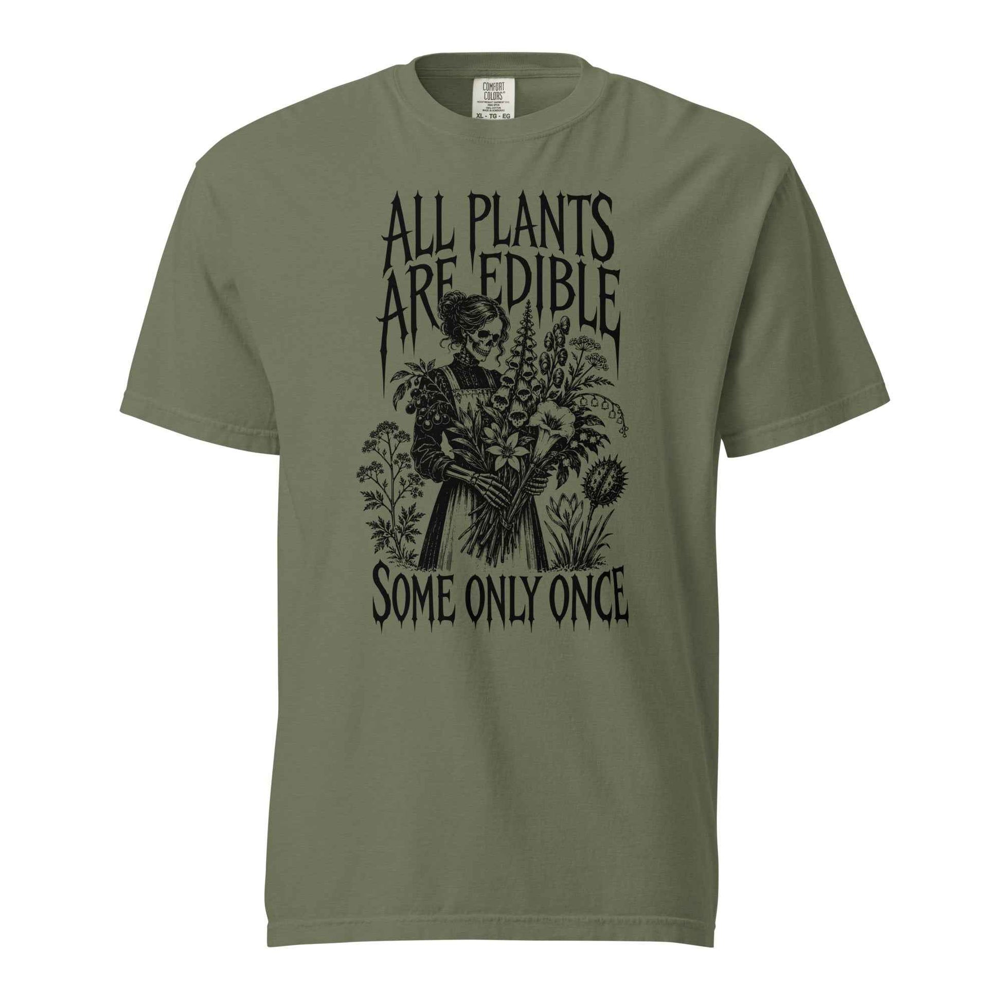 All Plants Are Edible Botanical T-Shirt