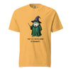Frogwarts Wizard Frog T-Shirt. Fantasy Humor Tee