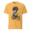 Medusa Gorgon on a Bicycle T-Shirt, Greek Mythology Tee