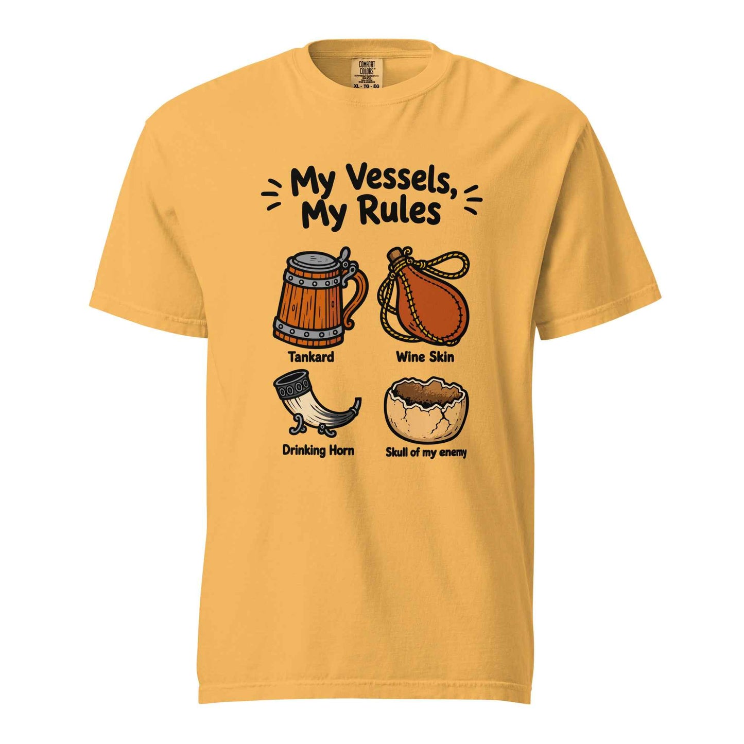 My Vessels My Rules T-Shirt, Viking Humor