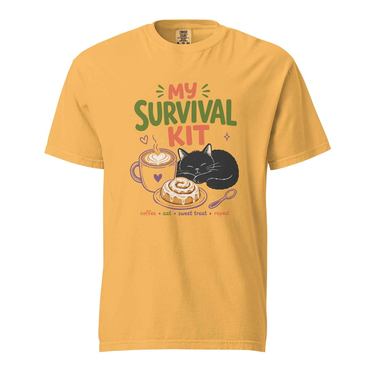 My Survival Kit Coffee Cat Sweet Treat T-Shirt