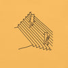 Minimalist Cat T-Shirt, Funny Stairs Line Art Tee