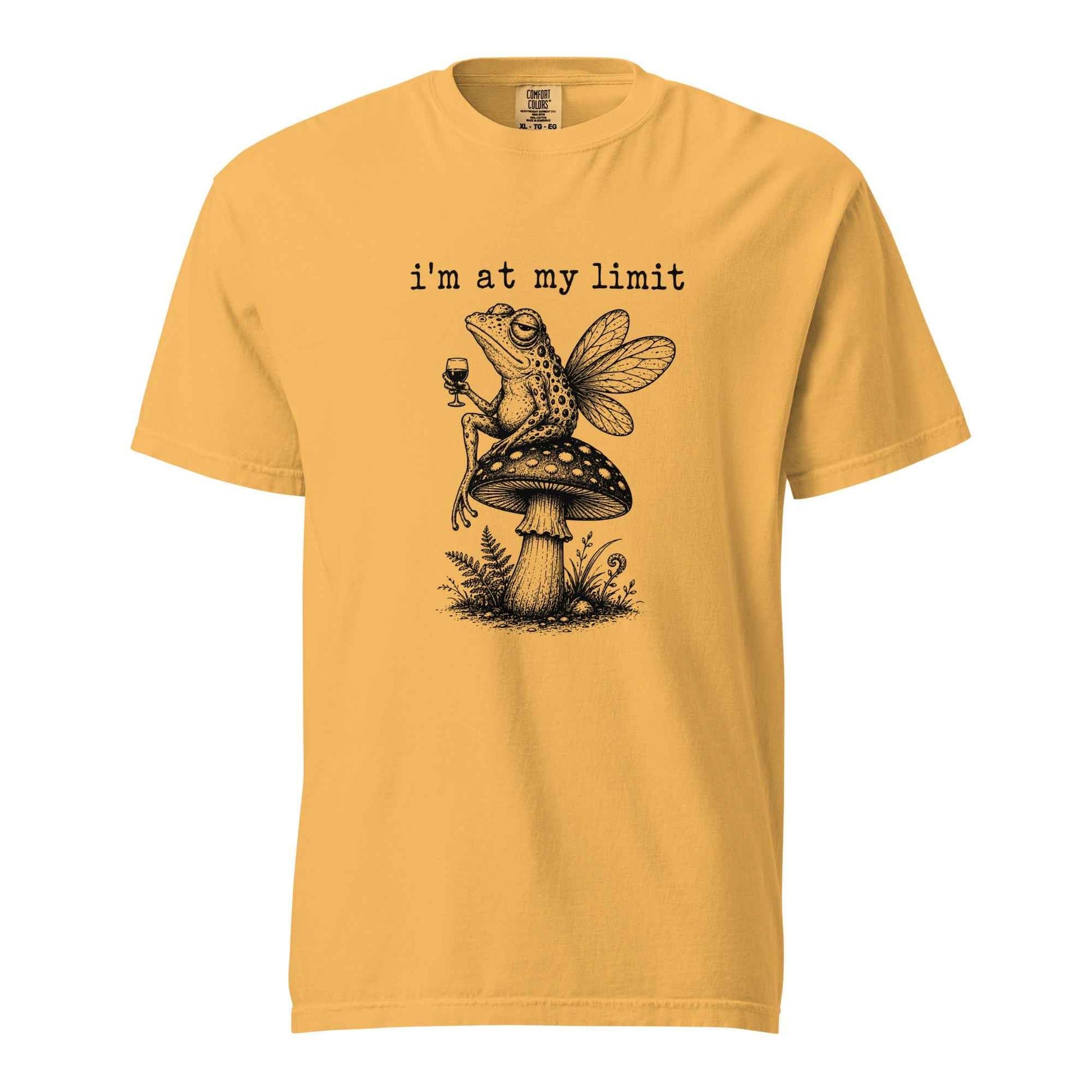 I’m At My Limit Fairy Frog T-Shirt