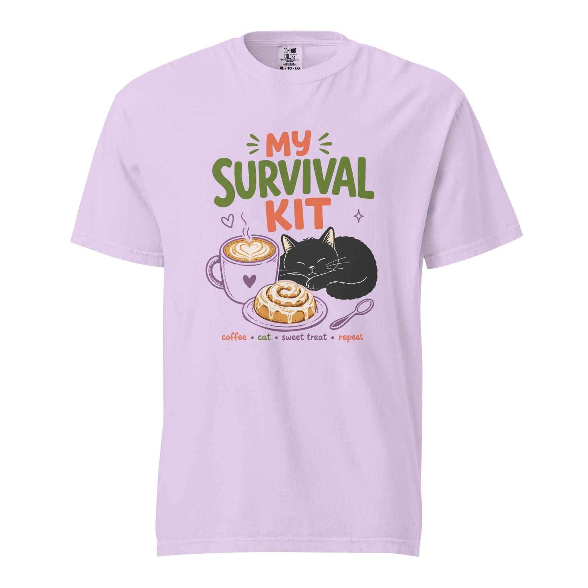 My Survival Kit Coffee Cat Sweet Treat T-Shirt