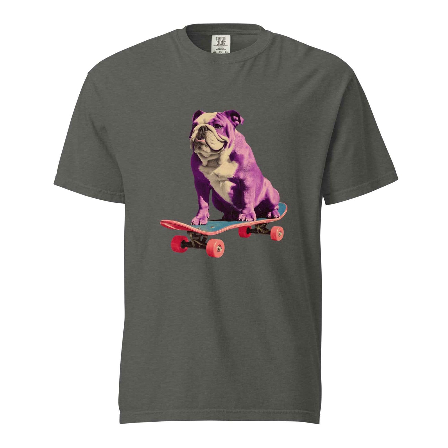 "The Urban Legend", Skateboarding English Bulldog T-shirt
